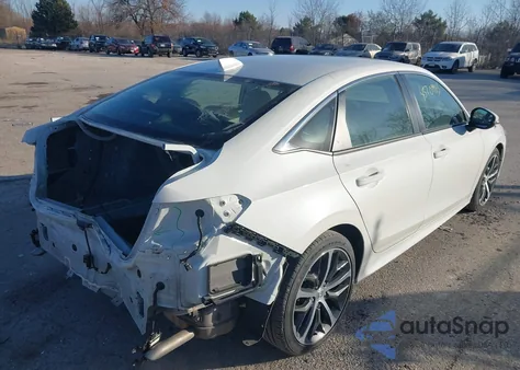 2024 Honda Civic Touring z USA, uszkodzony, nr VIN 2HGFE1F96RH316827